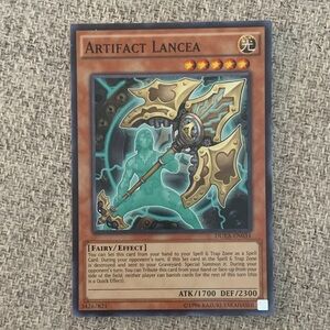 Artifact Lancea Trading Card with Mystical Design